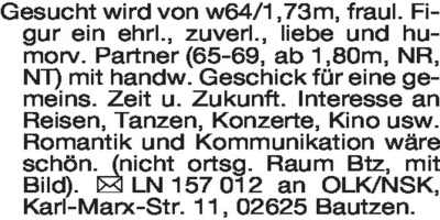 Fundgrube - Sie sucht Ihn