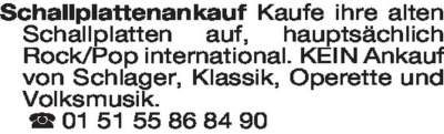 Fundgrube - Kaufgesuche