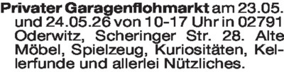 Fundgrube - Verk&auml;ufe