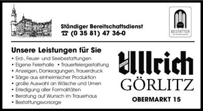 Hei&szlig;er Draht - Bestatter