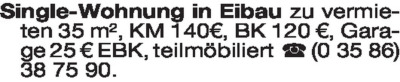 Vermietung - Wohnungen