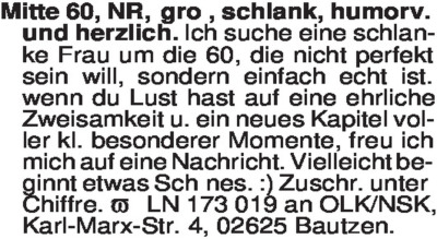 Fundgrube - Er sucht Sie
