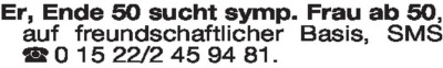 Fundgrube - Bekanntschaften