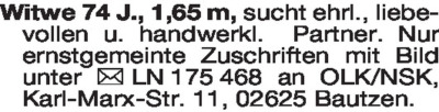 Fundgrube - Sie sucht Ihn