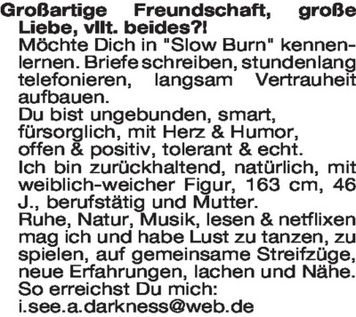 Fundgrube - Sie sucht Ihn