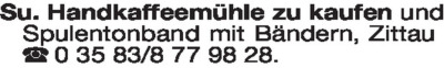 Fundgrube - Kaufgesuche