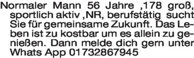 Fundgrube - Bekanntschaften
