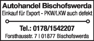  - Fahrzeuggesuche
