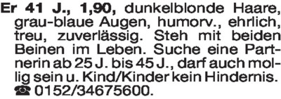 Fundgrube - Sie sucht Ihn