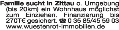 Immobiliengesuche - Wohnhäuser