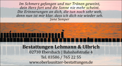 Heißer Draht - Bestatter