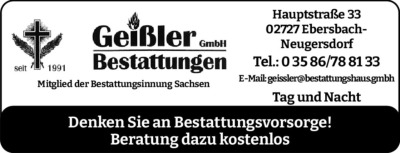 Heißer Draht - Bestatter