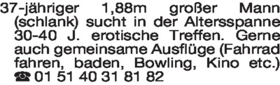 Fundgrube - Er sucht Sie