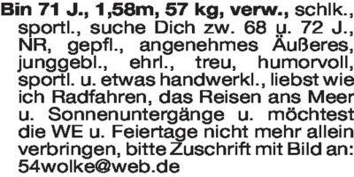 Fundgrube - Sie sucht Ihn