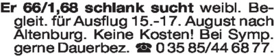 Fundgrube - Er sucht Sie
