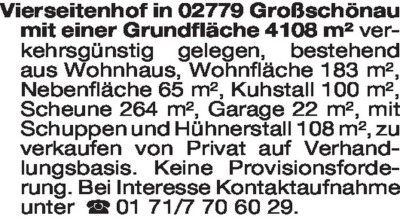 Immobilienangebote - Grundst&uuml;cke