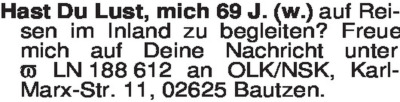Fundgrube - Bekanntschaften