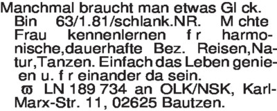 Fundgrube - Er sucht Sie