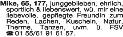 Fundgrube - Bekanntschaften