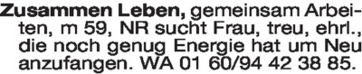Fundgrube - Er sucht Sie