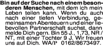 Fundgrube - Er sucht Sie