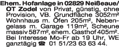 Immobilienangebote - Grundst&uuml;cke