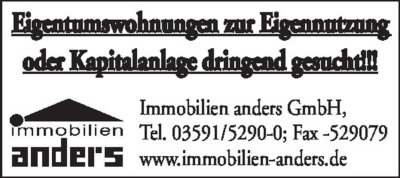 Immobiliengesuche - Eigentumswohnungen