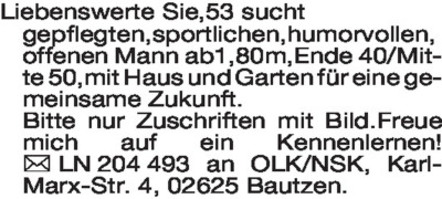 Fundgrube - Sie sucht Ihn