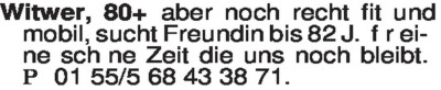 Fundgrube - Er sucht Sie