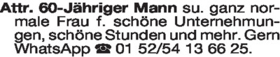 Fundgrube - Er sucht Sie