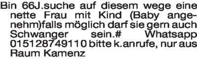 Fundgrube - Er sucht Sie