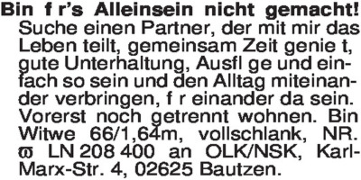 Fundgrube - Sie sucht Ihn