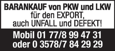  - Fahrzeuggesuche
