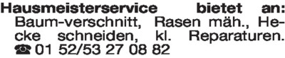 Stellenmarkt - Ihr Dienstleister