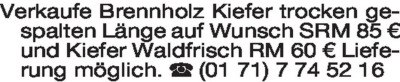 Fundgrube - Verkäufe