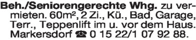 Vermietung - Wohnungen