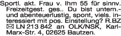 Fundgrube - Bekanntschaften