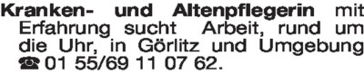 Stellenmarkt - Stellengesuche