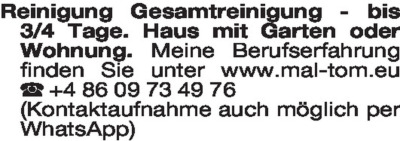 Stellenmarkt - Ihr Dienstleister