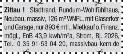 Vermietung - Häuser