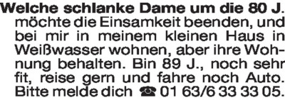 Fundgrube - Er sucht Sie