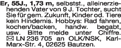 Fundgrube - Er sucht Sie