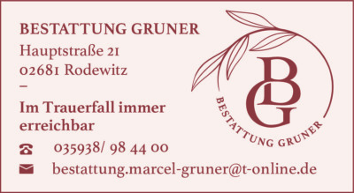 Heißer Draht - Bestatter