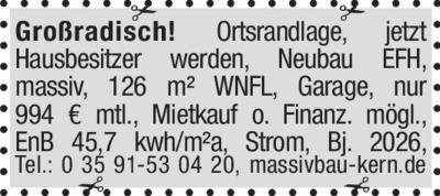 Vermietung - Häuser