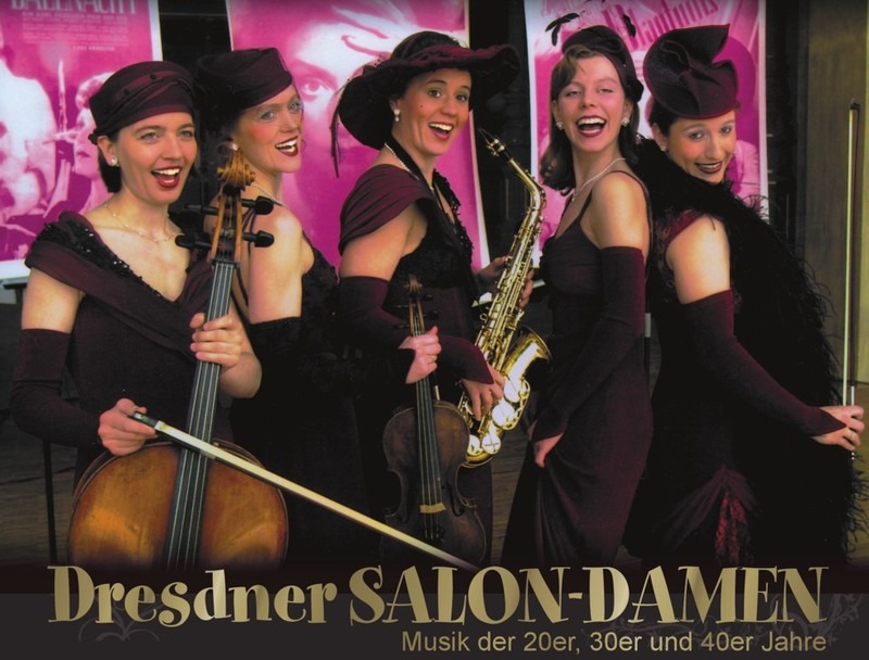 "Ich bin von Kopf bis Fuß..." - Die Dresdner Salon-Damen