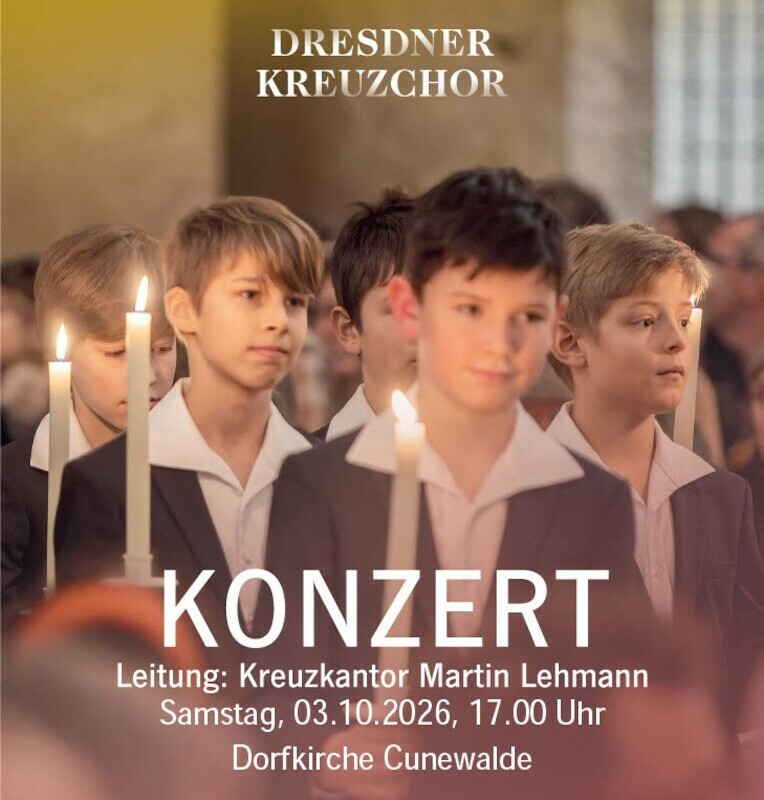 Der Dresdner Kreuzchor - Konzert in der Dorfkirche 