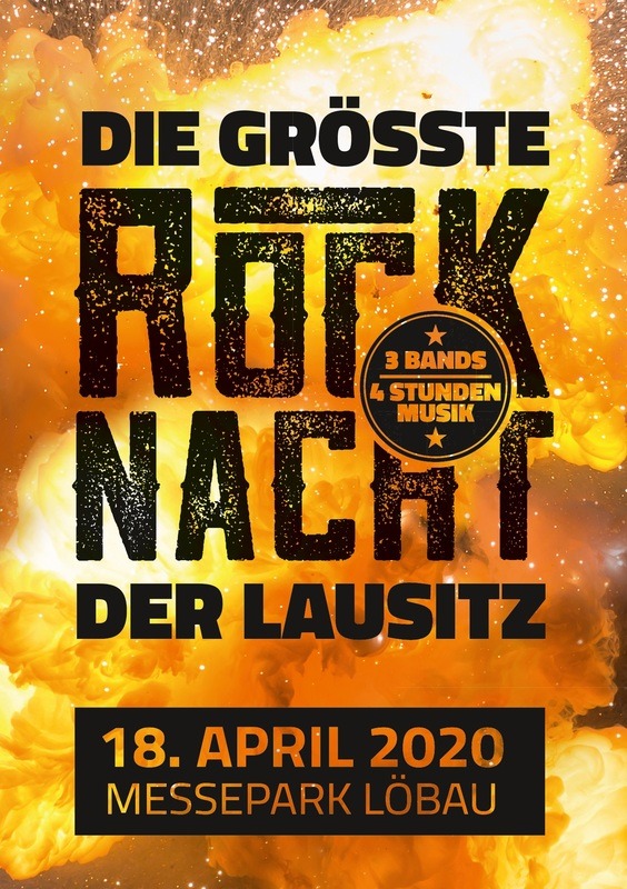 Die größte Rocknacht der Lausitz mit drei Bands - mit tributes to AC DC, Rammstein und Kiss