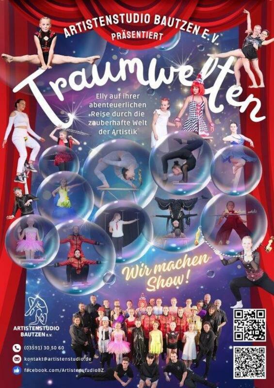 Artistenrevue "Traumwelten" - Die Show für die ganze Familie mit dem Artistenstudio Bautzen e.V.