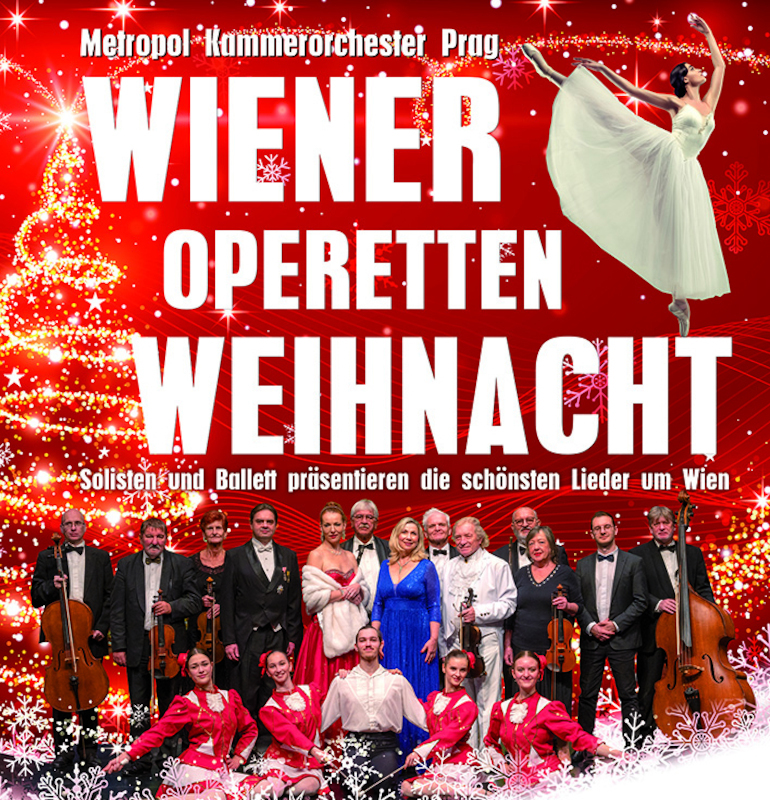 Wiener-Operetten-Weihnacht - Orchester, Solisten und ein Ballett