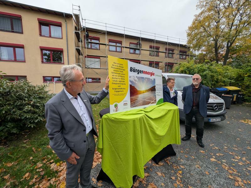 Erste Bürger-Solaranlage am Start